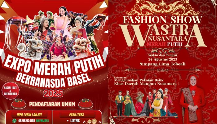 Meriahkan HUT ke-80 RI, Dekranasda Basel Hadirkan Expo UMKM hingga Fashion Show Mulai 18 Agustus