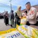 2 Ton Beras di Gerakan Pangan Murah Polda Babel Ludes Terjual dalam Sejam