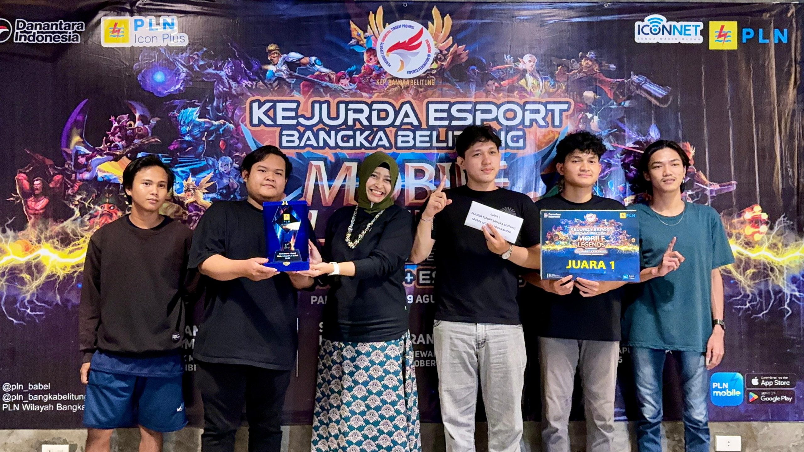 PLN Babel dan ESI Gelar Kejurda Esports Mobile Legends 2025