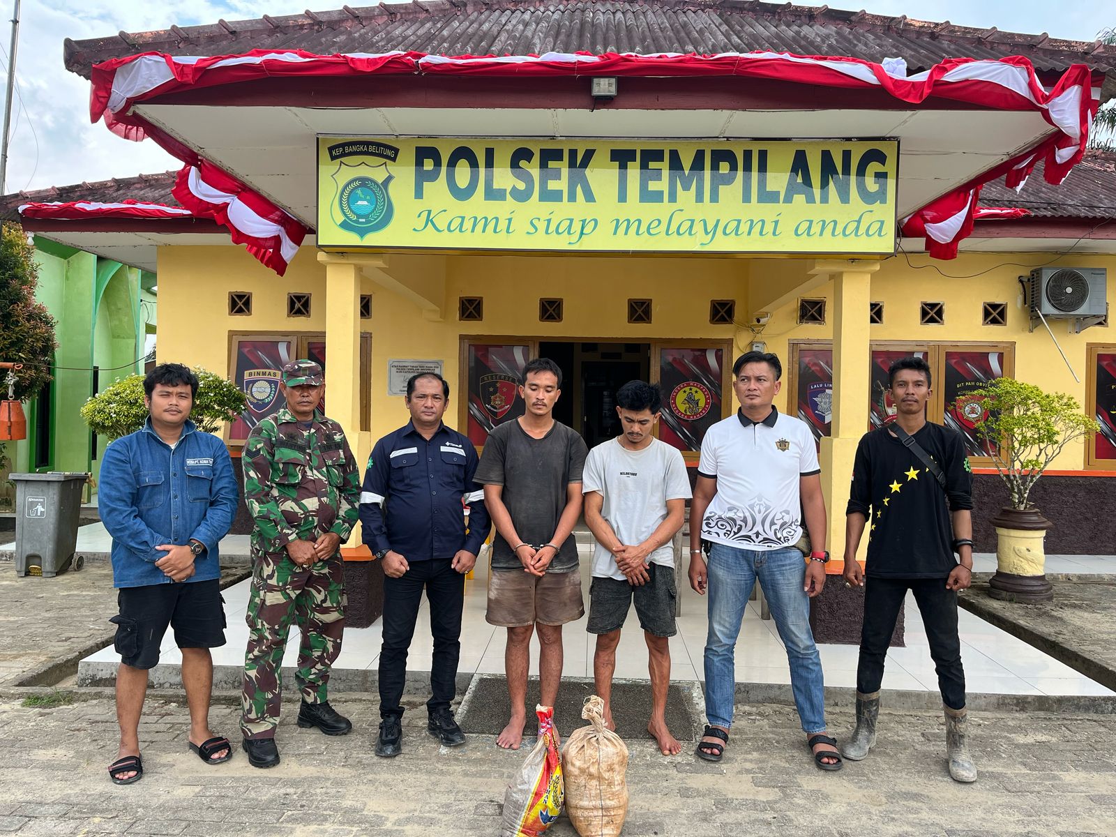Lindungi Aset Negara, PT Timah Tbk Tindak Tegas Pelaku Pencurian Bijih Timah di Tempilang 