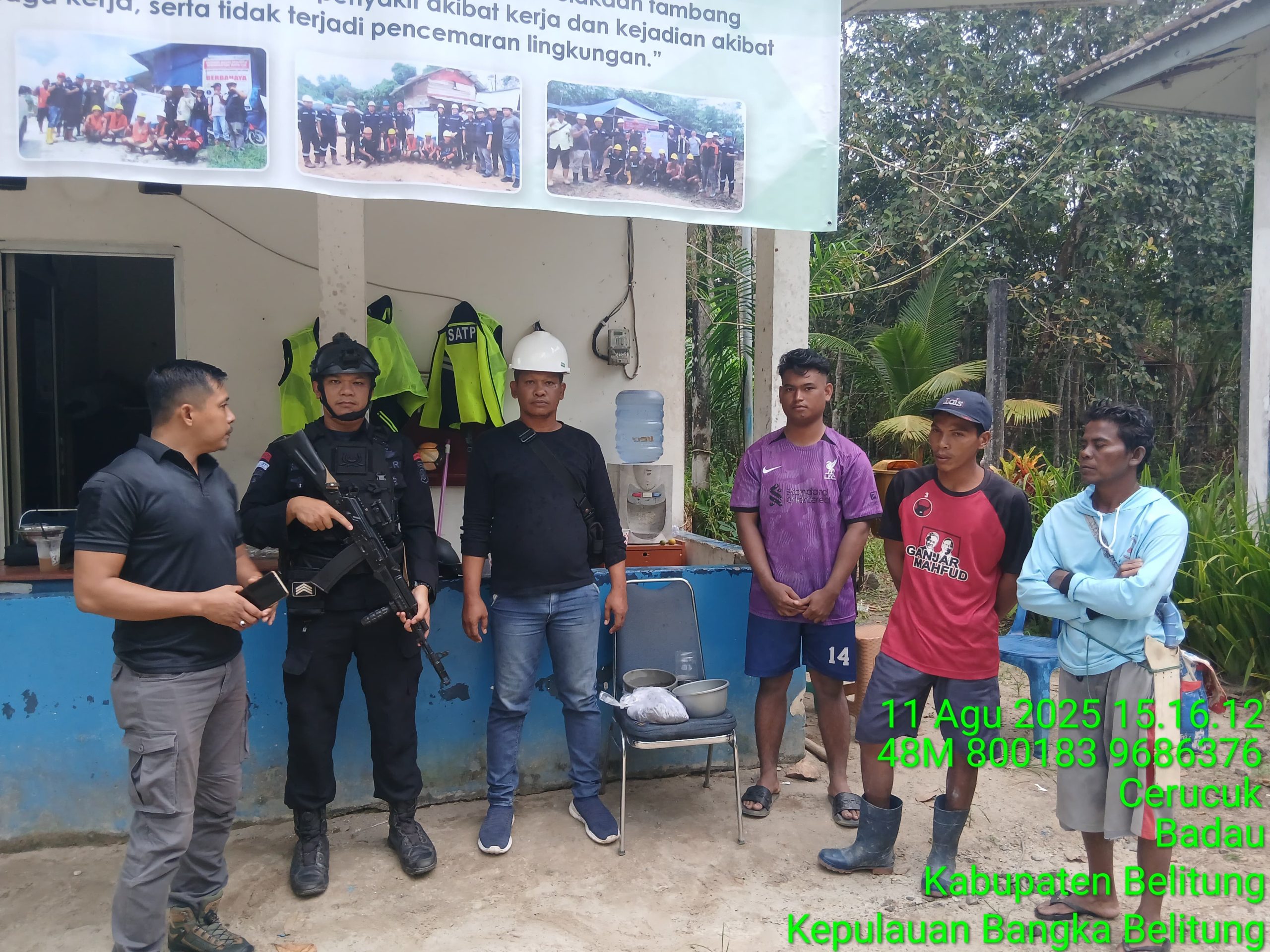 Tiga Warga Badau Diamankan saat Nambang Ilegal di WIUP PT Timah, Pelaku Diserahkan ke Polisi