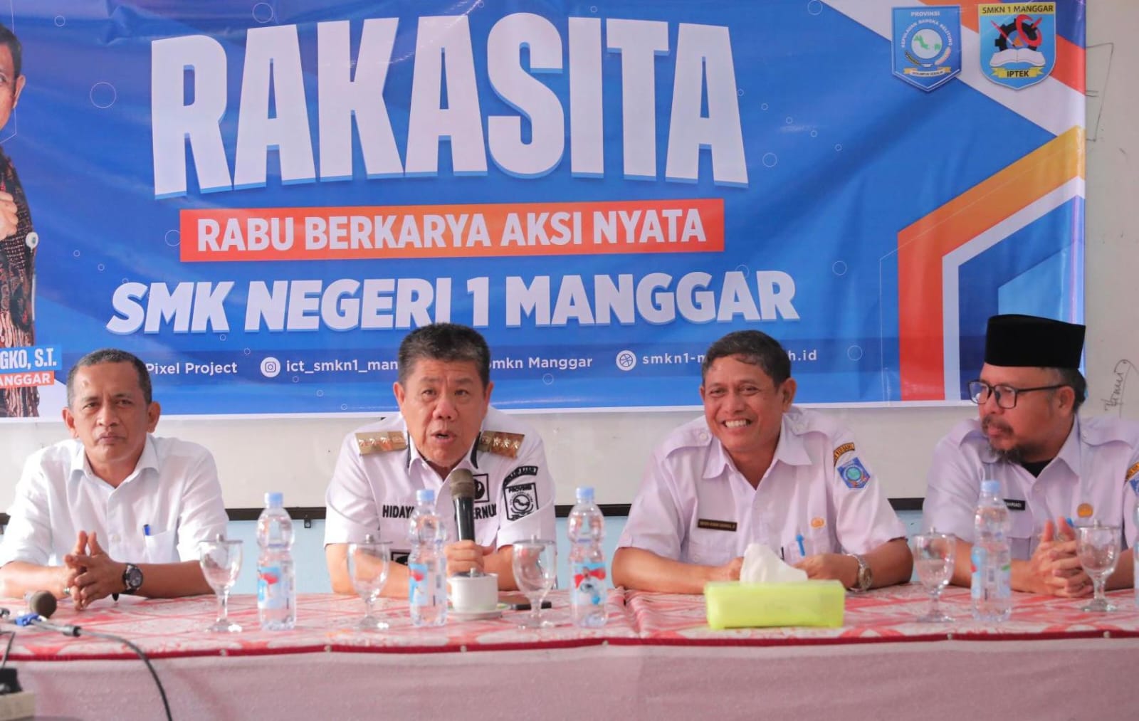 Gubernur Babel Kembali Sidak Sekolah, Janji Tingkatkan Fasilitas Demi Pendidikan Berkualitas