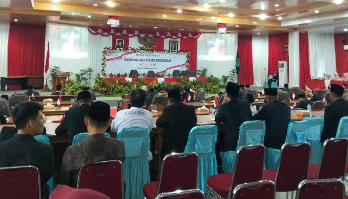 DPRD Bangka Gelar Paripurna Pidato Kenegaraan HUT ke-80 RI