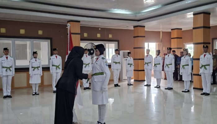 30 Anggota Paskibraka Bangka Selatan 2025 Dikukuhkan, Wabup Debby Sampaikan Pesan ini
