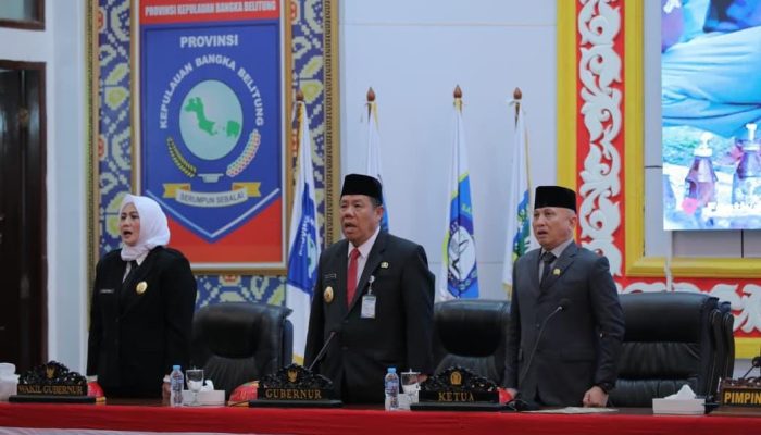 DPRD Babel Gelar Paripurna Dengar Pidato Kenegaraan Presiden