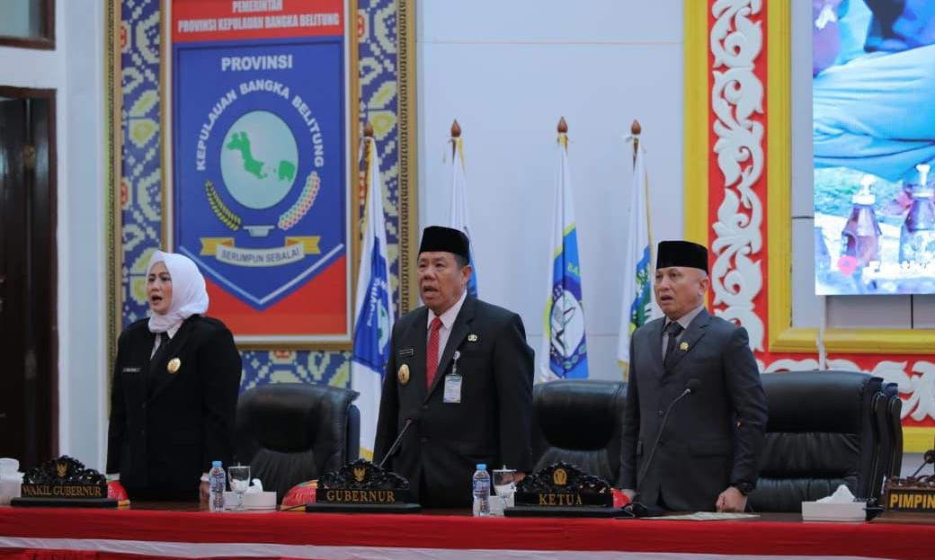 DPRD Babel Gelar Paripurna Dengar Pidato Kenegaraan Presiden