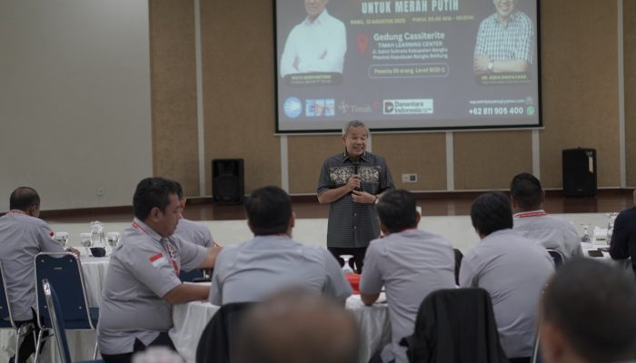 Dirut PT Timah Ajak Kepala Divisi Satukan Visi dan Perkuat Sinergi Untuk Merah Putih Lewat Strategic Alignment