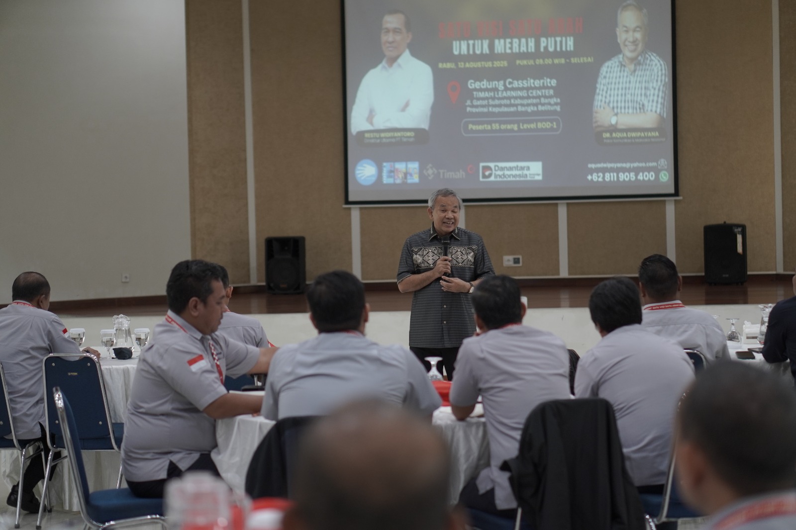 Dirut PT Timah Ajak Kepala Divisi Satukan Visi dan Perkuat Sinergi Untuk Merah Putih Lewat Strategic Alignment