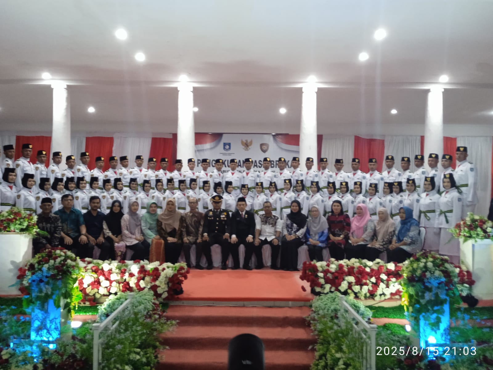 60 Putra-Putri Terbaik Bangka Barat Resmi Dikukuhkan Jadi Paskibraka 2025, Ini Pesan Bupati Markus