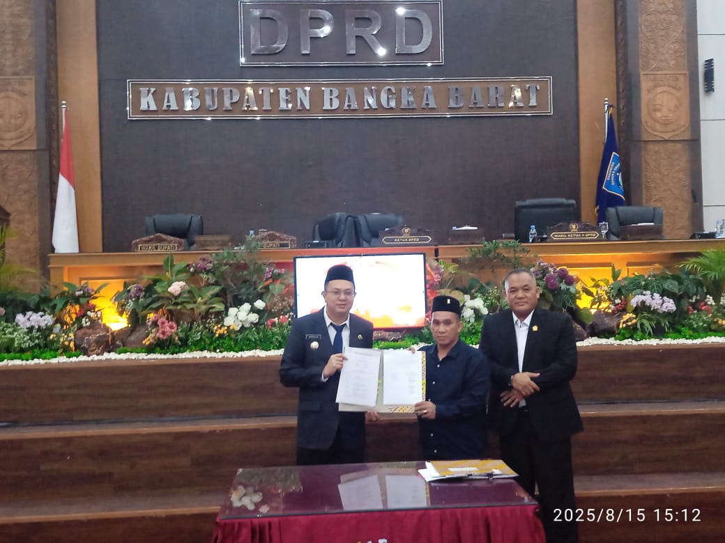 DPRD dan Pemkab Bangka Barat Sepakati KUA-PPAS 2026, Pendapatan Daerah Tembus Rp1,09 Triliun