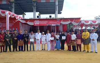 Baznas Bangka Barat Salurkan Santunan di HUT ke-80 RI, Wujudkan Kemerdekaan Bagi Warga Kurang Mampu