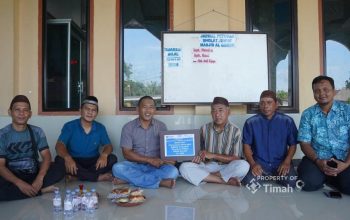 PT Timah Salurkan Bantuan Sarana Ibadah Masjid Al Qomar