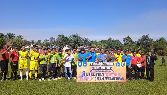 Rayakan Kemerdekaan, Pemuda Desa Penyampak Gelar Turnamen Sepak Bola