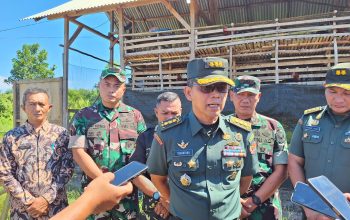 Tim Penilai Lomba Binter TNI AD Tinjau Program Ketahanan Pangan Kodim 0432 Basel