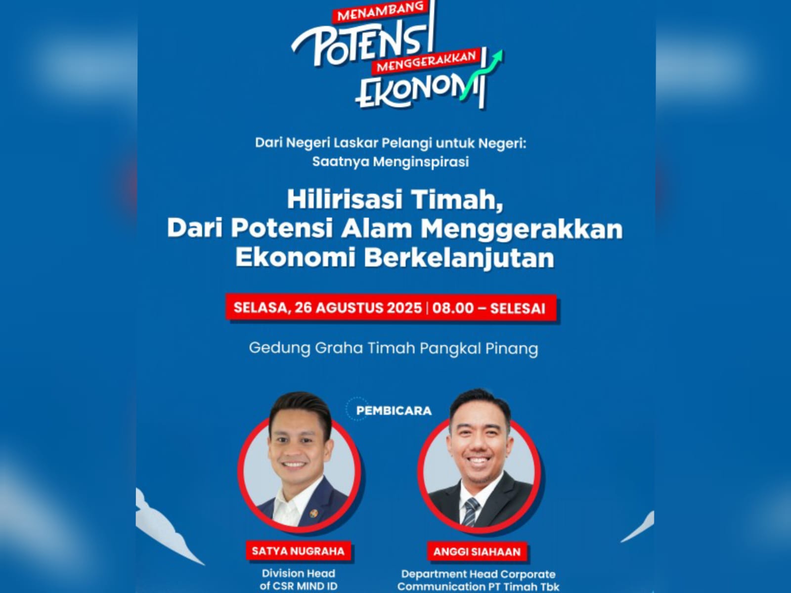 MIND ID dan PT Timah Ajak Jurnalis & Mahasiswa di Babel Ikuti MediaMIND, Angkat Potensi Hilirisasi Timah