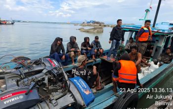 PT Timah Tbk Bersama Polres Bangka Barat Tertibkan Tambang Ilegal di IUP Perusahaan, Delapan PIP Tower DiamankanÂ