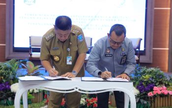 Hidayat Arsani Teken Nota Kesepakatan dengan Kajati dan Kakanwil Hukum Babel