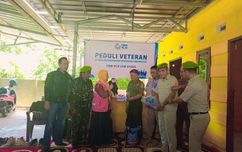Momentum HUT ke-80 RI, PLN Babel Bersama PPM Santuni Veteran di Pangkalpinang