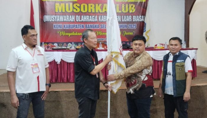 Andri Fahrial Terpilih Aklamasi Jadi Ketua KONI Bangka Selatan, Siap Angkat Prestasi di Porprov 2026