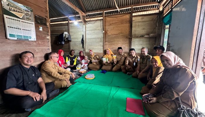 Wakil Bupati Bangka Selatan Sambangi Anak Asuh Program GENTING di Kecamatan Payung