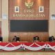 Bupati dan Wakil Bupati Bersama DPRD Basel Ikuti Pidato Kenegaraan HUT ke-80 RI