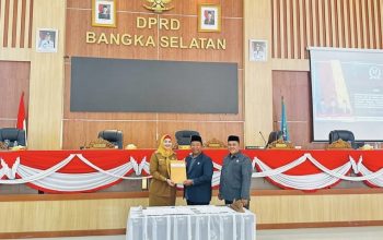 Wakil Bupati Basel Paparkan Anggaran KUPA-PPAS 2025 dan Target Pembangunan 2026 di Paripurna DPRD