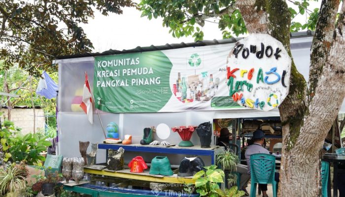 PT Timah Dorong Komunitas Kreasi Pemuda Olah Sampah Jadi Produk Bernilai Ekonomi Lewat Program CSR