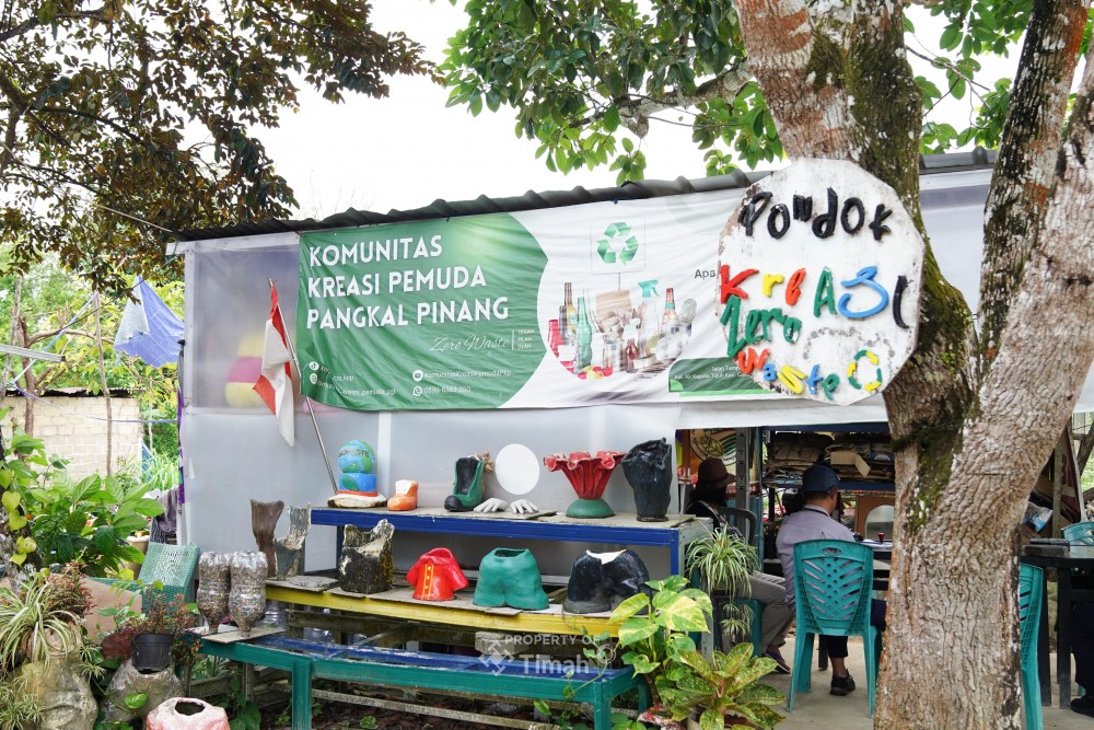 PT Timah Dorong Komunitas Kreasi Pemuda Olah Sampah Jadi Produk Bernilai Ekonomi Lewat Program CSR