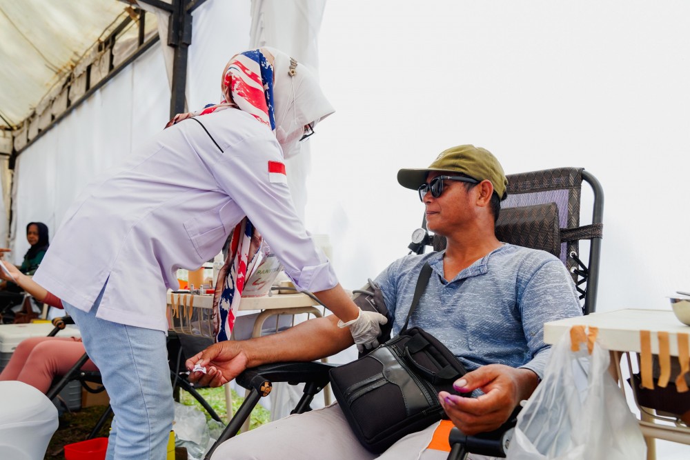 Aksi Donor Darah Serentak HUT ke-49 PT Timah di 8 Titik Wilayah Hasilkan 1.096 Kantong Darah