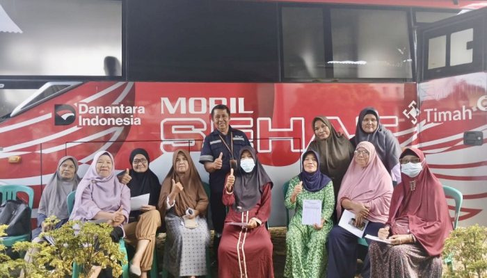 Mobil Sehat PT Timah Kembali Berikan Layanan Kesehatan Gratis bagi Warga Bangka Barat 