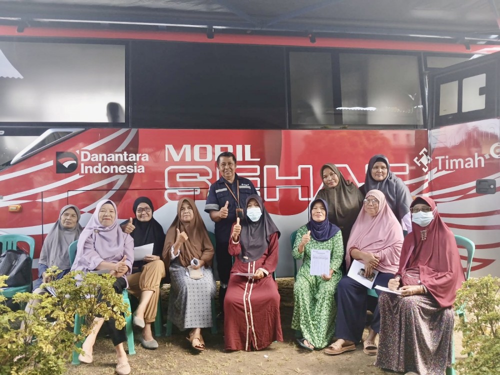 Mobil Sehat PT Timah Kembali Berikan Layanan Kesehatan Gratis bagi Warga Bangka Barat 