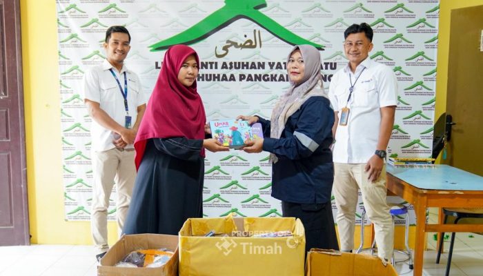 Karyawan PT Timah Donasikan Barang Layak Pakai untuk Masyarakat dan Panti Asuhan