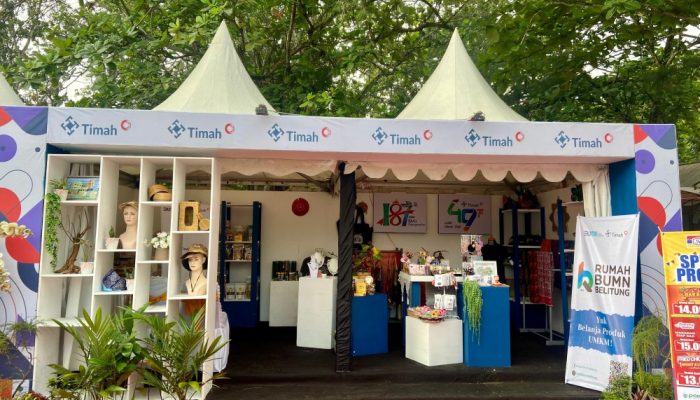 Delapan UMKM Mitra Binaan PT Timah Naik Kelas, Omset dan Produksi Semakin Meningkat