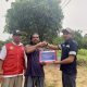 PT Timah Bantu Perbaikan Akses Jalan Nelayan di Penyusuk
