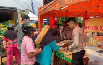 Polres Bangka Selatan Gelar Pangan Murah, Tekan Inflasi dan Bantu Masyarakat