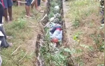 Warga Sukadamai Geger, Jasad Perempuan Ditemukan Tengkurep di Selokan