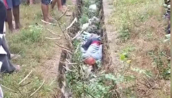 Warga Sukadamai Geger, Jasad Perempuan Ditemukan Tengkurep di Selokan