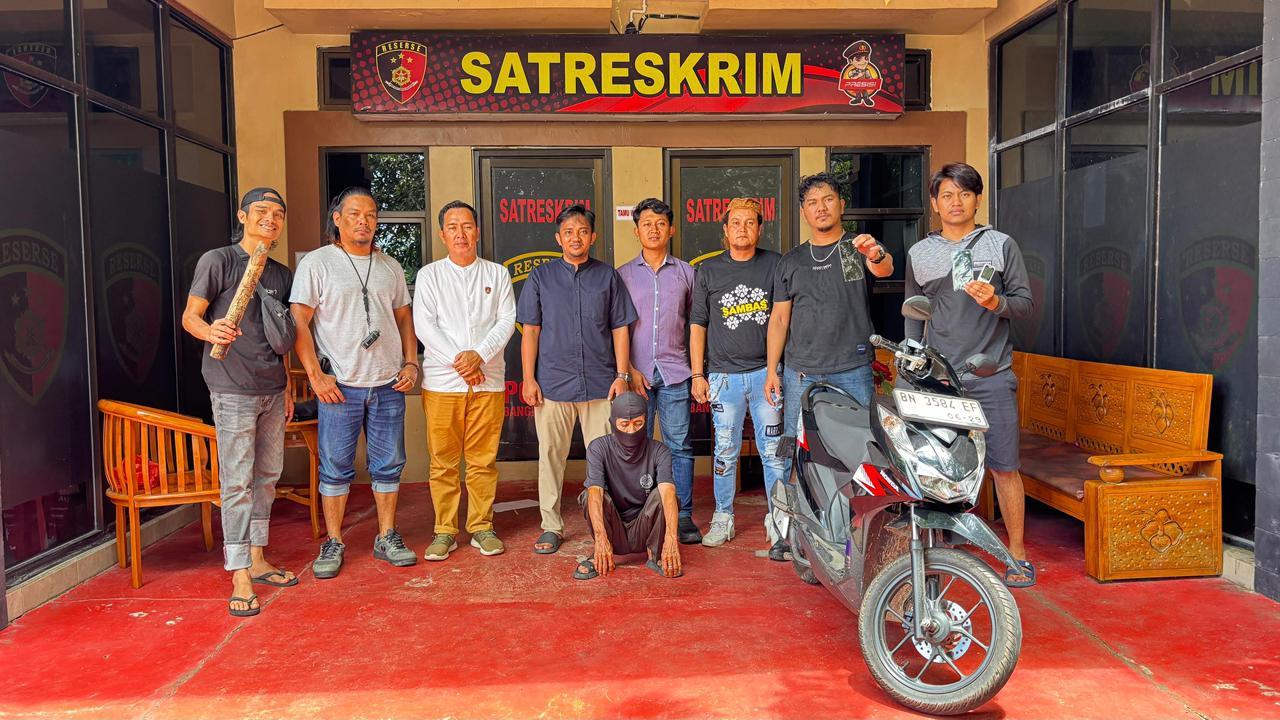 Pelaku Pembunuhan Wanita di Selokan Toboali Serahkan Diri ke Polisi