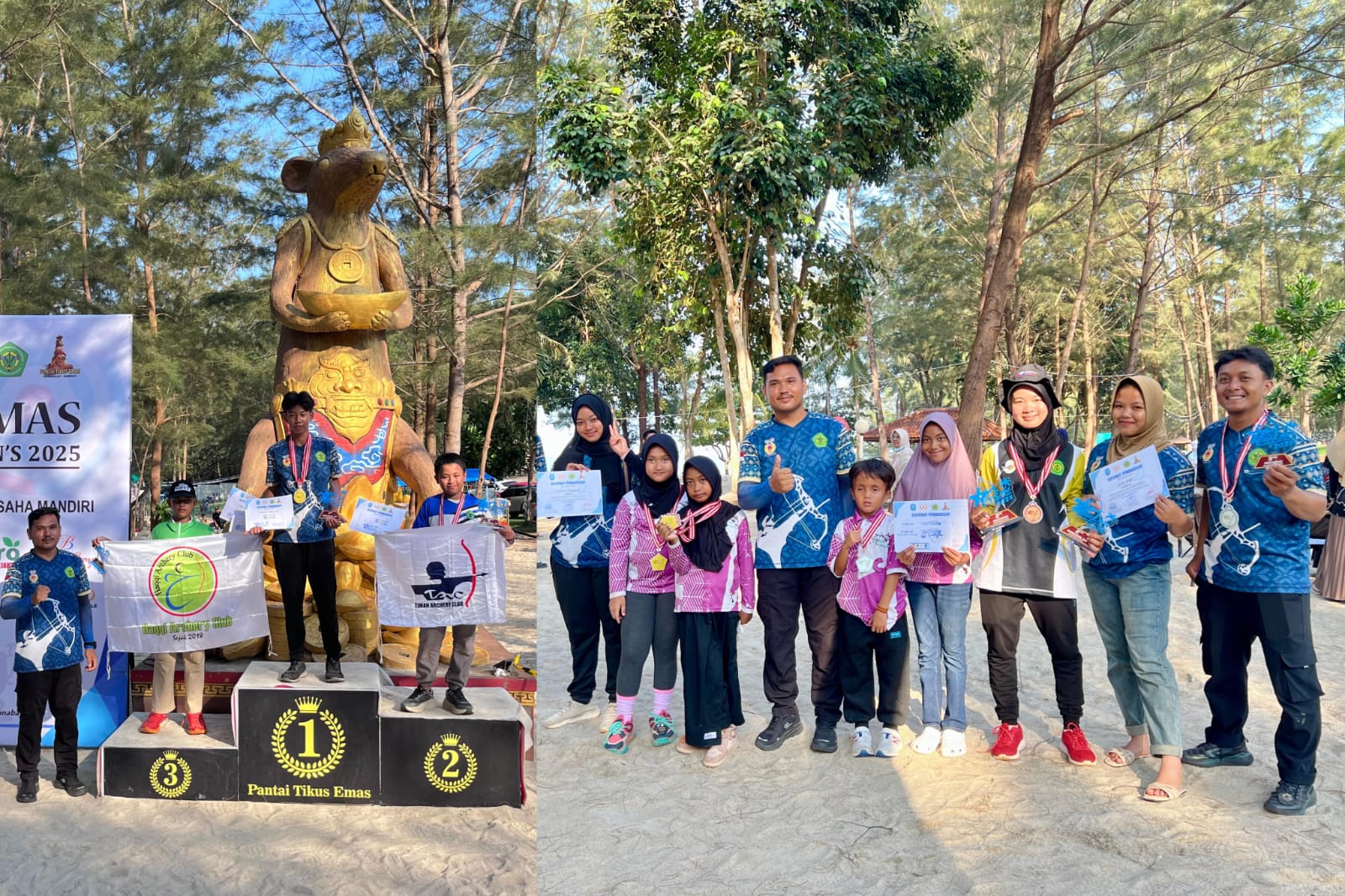 Bangga, Perpani Basel Sukses Borong 17 Medali di Tikus Emas Archery Competition 2025