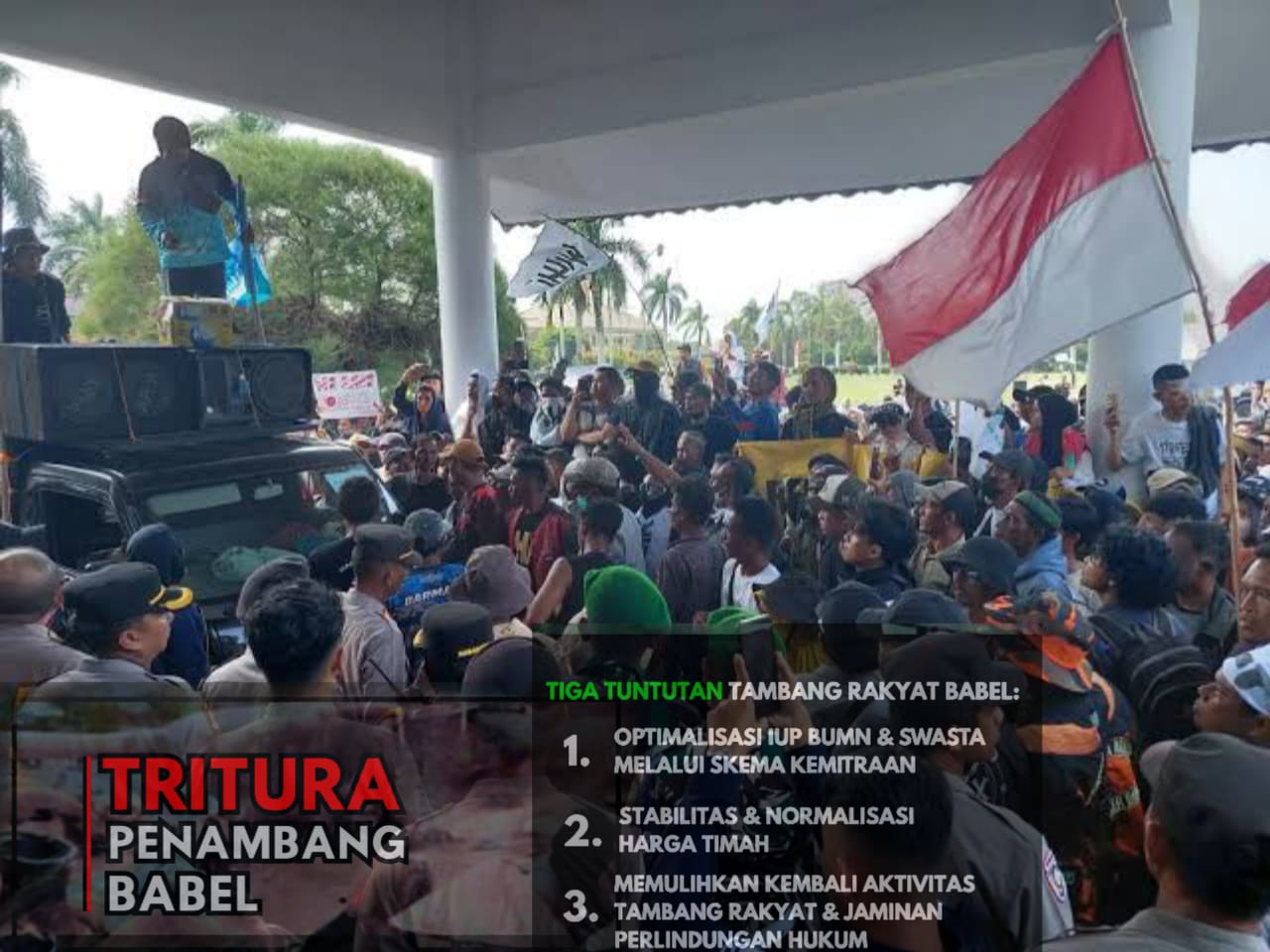 Sampaikan Tiga Tuntutan, Penambang di Babel akan Adakan Aksi Demo