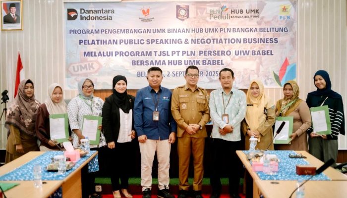 PLN Babel Gelar Pelatihan Public Speaking, Dukung UMK Go Global