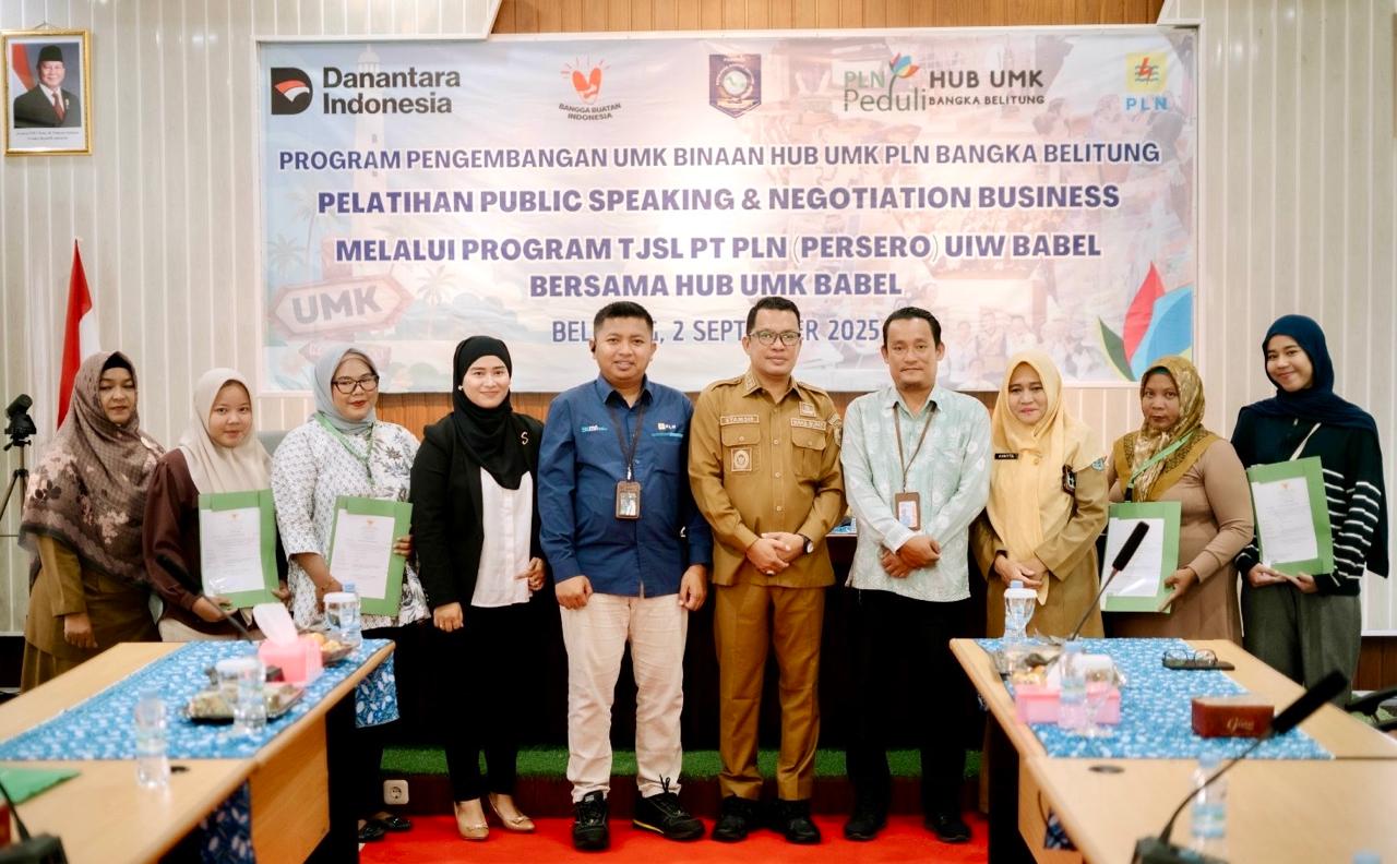 PLN Babel Gelar Pelatihan Public Speaking, Dukung UMK Go Global