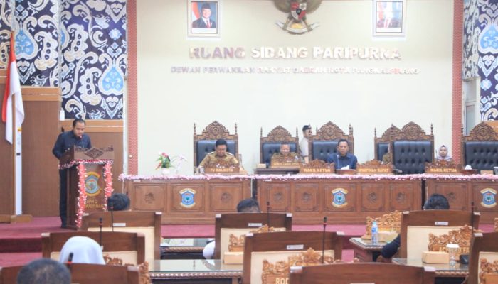 DPRD Kota Pangkalpinang Gelar Rapat Paripurna Bahas Tiga Raperda