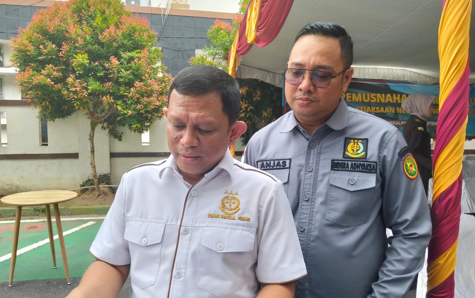 Kejari Pangkalpinang Musnahkan Barang Bukti 47 Perkara, Didominasi Narkotika