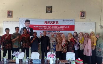 Rustamsyah Serap Aspirasi Siswa SMA Negeri 1 Belinyu 