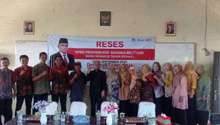 Rustamsyah Serap Aspirasi Siswa SMA Negeri 1 Belinyu 