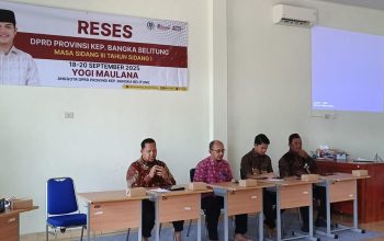 Yogi Maulana Serap Aspirasi di SMK Negeri 1 Simpang Rimba, Fokus Perbaikan Fasilitas Pendidikan dan Olahraga