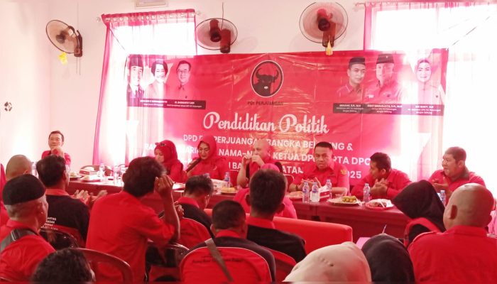 Rakercab PDI Perjuangan Bangka Selatan, PAC Usulkan 7 Nama Calon Ketua DPC