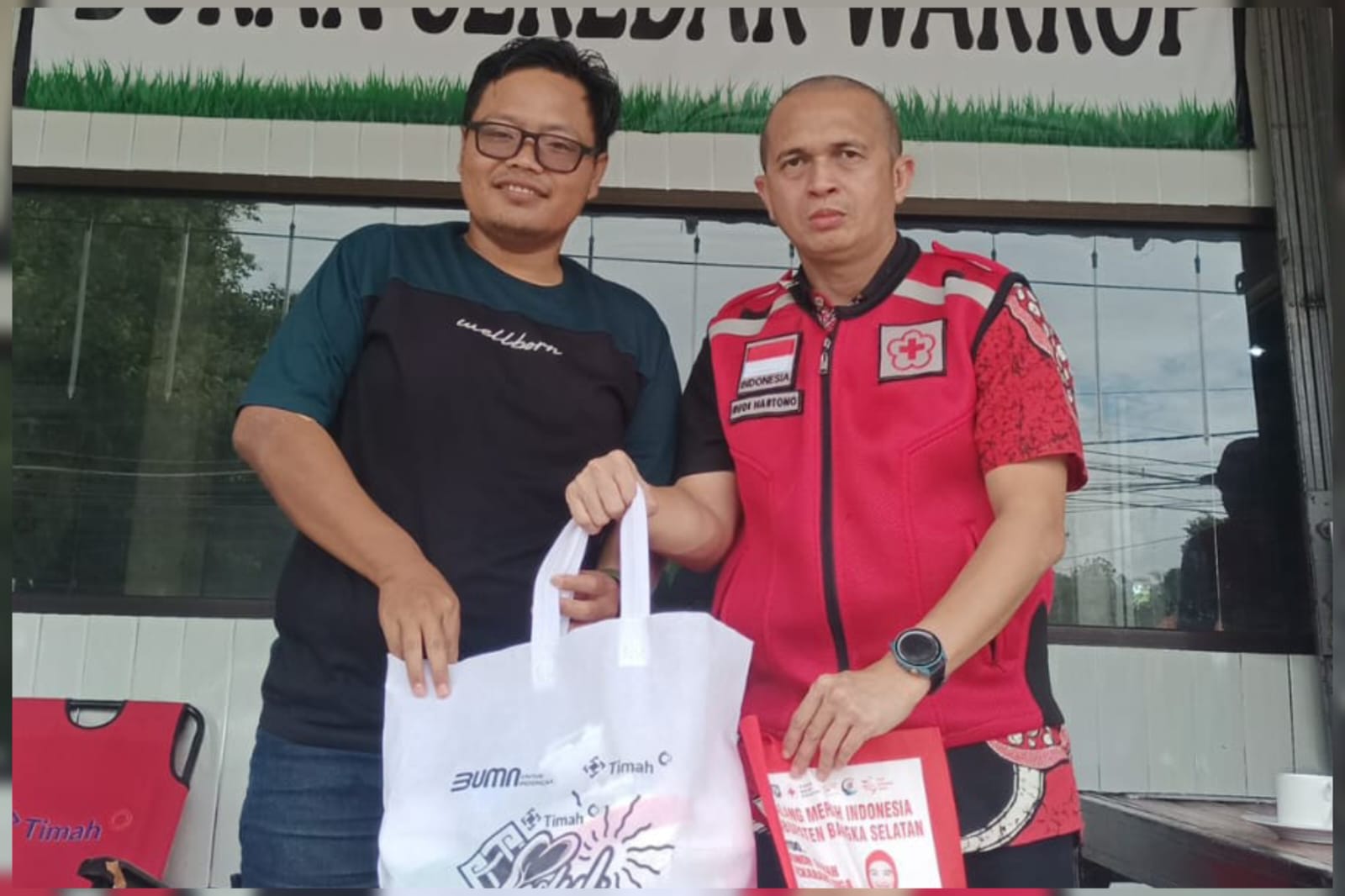 Kolaborasi Donor Darah Sukarela PMI Basel Bersama PT Timah Hasilkan 20 Kantong Darah