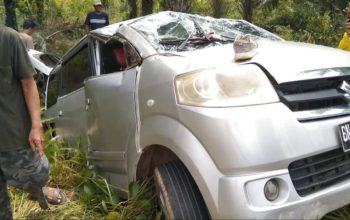 Hendak Jualan Parfum, Pengemudi APV Asal Sumsel Tewas Usai Alami Kecelakaan Tunggal di Dusun Serdang